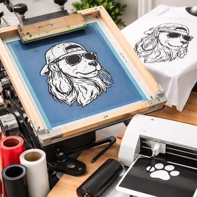 screen printing vinyl.